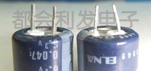 供应原ELNA/伊娜 全新超级法拉电容6.3V0.047F DK-6R3D473 12.5*8.5*5