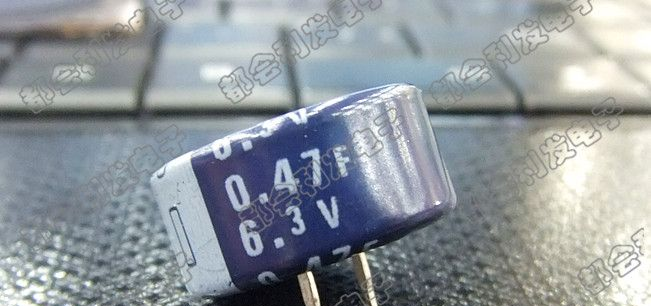 供应ELNA超级法拉电容6.3V0.47F DK-6R3D474