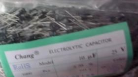 25v10ufChang品牌铝电解电容器