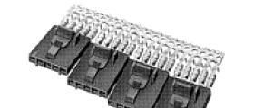 Tyco / AMP 原装 5-103958-5 - 线至板连接器 母 6路 2.54MM