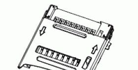Molex 原装 47219-2001 记忆卡连接器 TFR READER