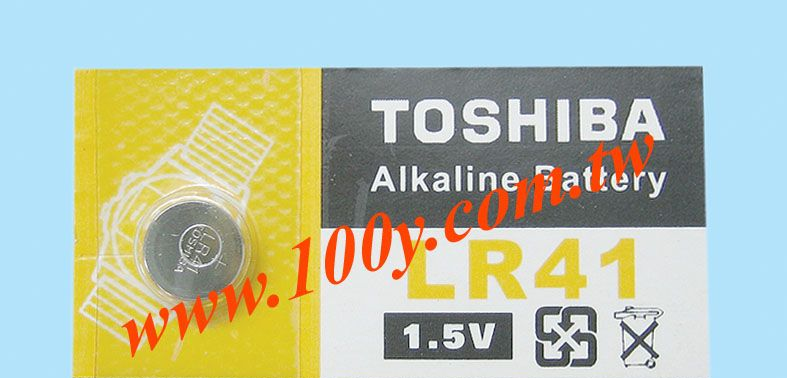 供应TOSHIBA  LR41　1.5V 电池 LR41