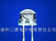 长期生产4.8MM钢盔/草帽型白发红/黄LED系列