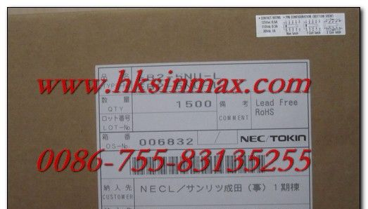 供应nec 继电器EB2-5NU 深圳原装现货18938034929 EB2-5NU