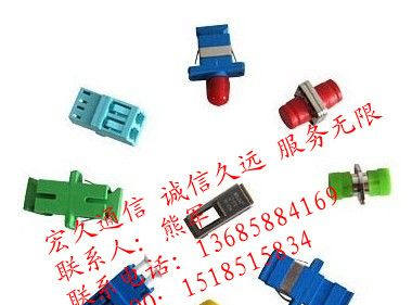 供应LC双联光纤适配器