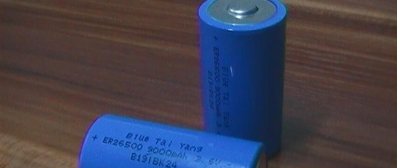 供应ER26500锂亚电池 C号电池 9000amh锂亚电池 3.6V一次性锂亚电池