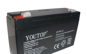 供应高容量6V10A儿童电动车遥控童车蓄电池