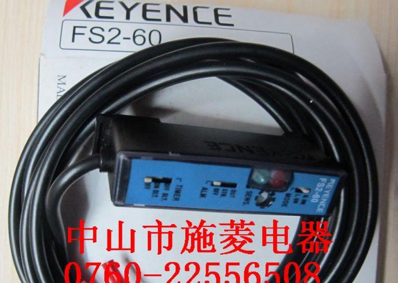 供应FS2-60 FS2-60P光纤放大器 原装KEYENCE基恩士传感器