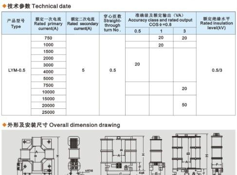 供应【LYM-0.5电流互感器】厂家直销、优质价廉