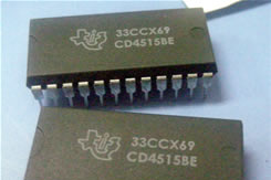 供应集成电路 IC 芯片 CD4515BE