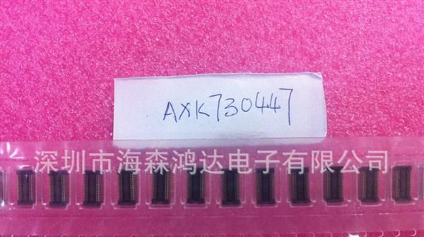 连接器：松下 AXK730447G  板对板手机连接器 现货