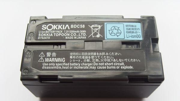 索佳(SOKKIA)BDC58全站仪锂电池