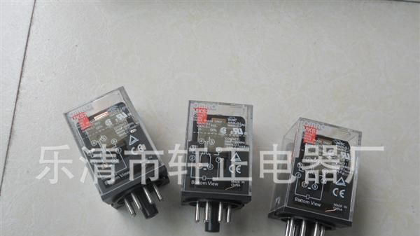 正宗欧姆龙 OMRON 新款通用继电器 MKS3P AC220V