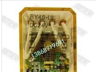 100%原装IDEC和泉中间继电器24v RY4S-UL-DC24V 带LED灯4组 5A