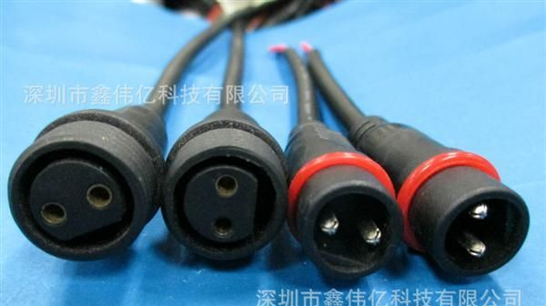 生产三通T型厂家 2PX0.5 LED灯条灯管景观灯防水电源线