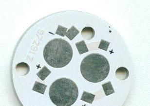 LED铝基板   路灯铝基板   高散热型  9*1W      78*78MM