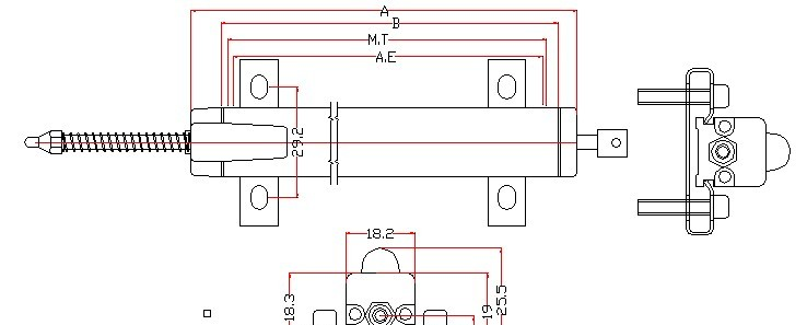供应KTR直线位移传感器注塑机电子尺热门展销会注塑机专用电子尺