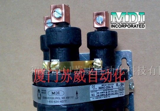 供应特价现货美国MDI水银接触器 460NC-120A-18