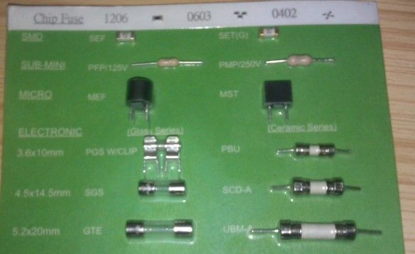 供应PMP(T1A/250V)功得电阻保险丝