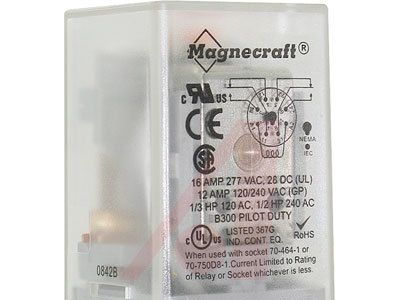 供应美国Magnecraft公司继电器(750XBXC-12D)