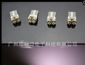 解码T10 1210 汽车LED灯泡 示宽灯/仪表灯/车门灯 电路板式插座