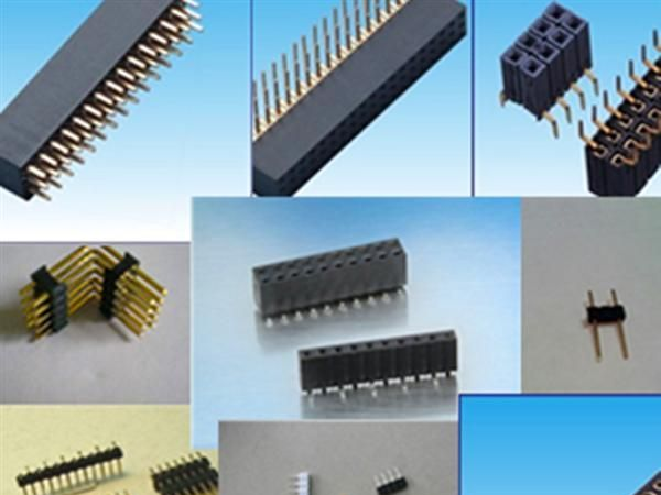 厂家供应【规格齐全】排针、排母/1.0*1.27*2.54mm