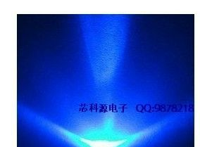 供应3MM 白发兰 发光管 超高亮 LED 发光二极管