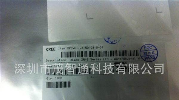 XR-E 大功率LED 进口灯珠CREE科锐 科瑞XRE