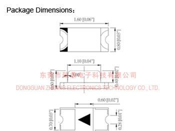 热销0603SMD发光二极管，单色贴片式led 0603白色0.6厚LED
