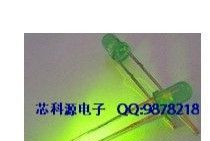供应3MM 绿发绿 高亮 发光管 LED发光二极管