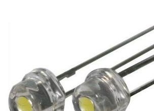 供应4.8草帽白光.低光衰7－9个流明.LED发光二极管 led