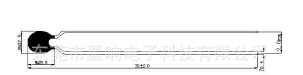 蓝色环氧封装NTC热敏电阻  蓝头NTC热敏电阻  10K，1%，3435