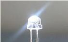 供应 帽白光、草帽白灯LED 普通照明手电筒专用LED