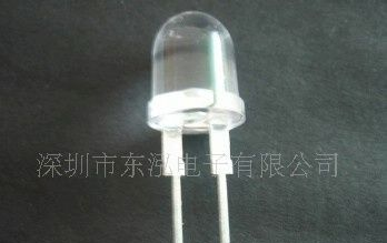 优势供应植物灯(660nm)专用的8mm圆头0.5W红灯LED发光二极管