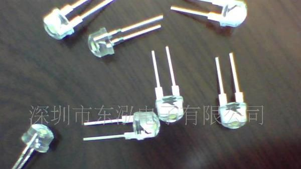 优势供应照明专用8mm草帽0.75W大功率超高亮LED发光二极管