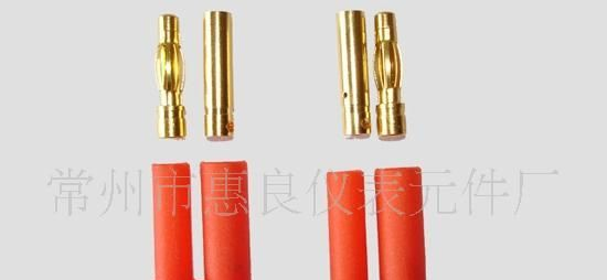 4.0mm带护套香蕉插头