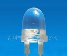 优势供应高端10mm子弹头1W大功率LED发光二极管