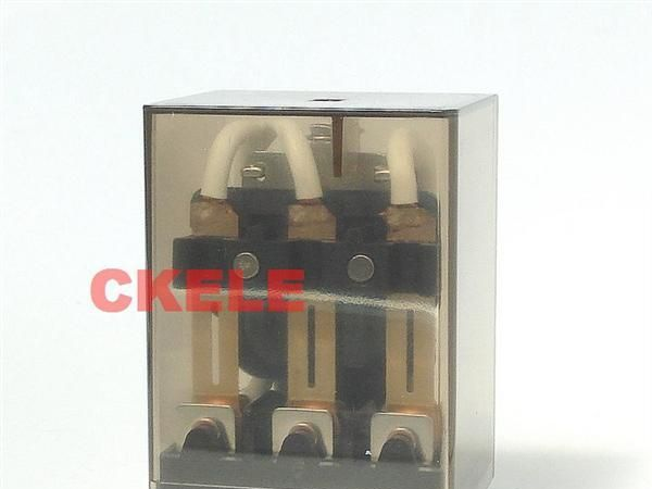 三开三闭3PDT 40A大功率电磁继电器CKELE 838S-3C可配底座838S