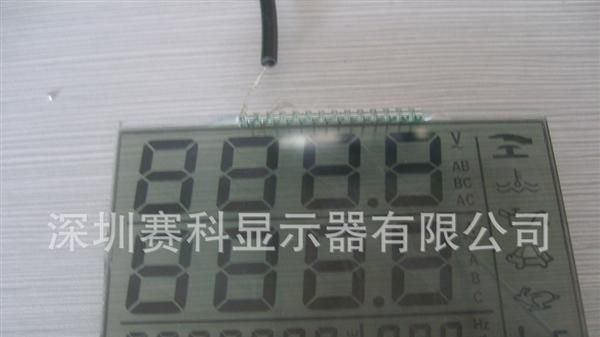 深圳lcd|供应批发8字显示LCD液晶显示屏|数字显示屏|液晶 lcd
