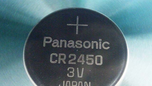 供应原装进口Panasonic/松下CR2450电池