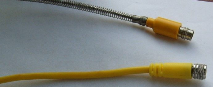 供应铠装电缆M8防水连接器