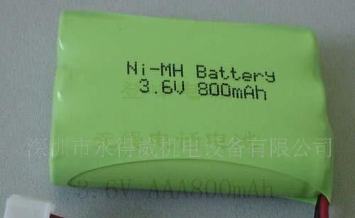 供应无绳电话电池3.6V 800mAh