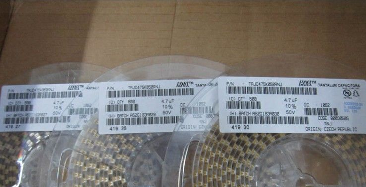 AVX钽电容器价格实惠,AVX钽电容原厂原装,电容器品质保证