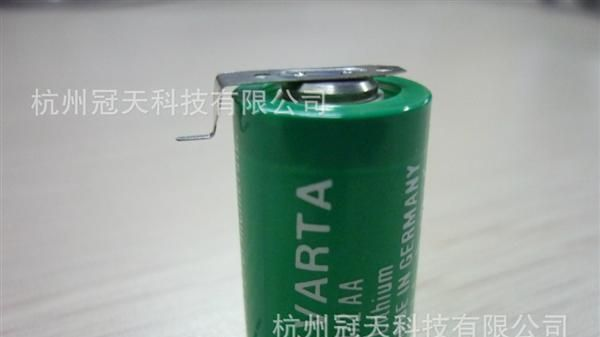 德国原装VARTA CR1/2AA带焊脚 电池 3V  CR1/2AA-71788电池