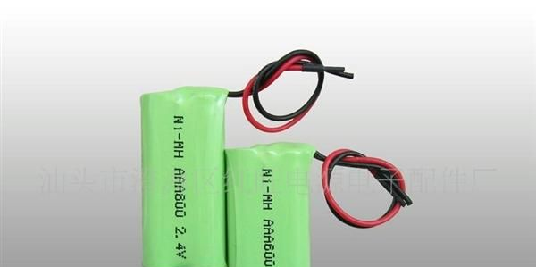 镍氢 AAA 2.4V 电池,按摩器用电池