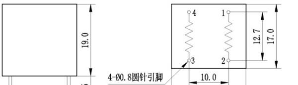 供应DL-PT202D-2mA:2mA微型精密电流型电压互感器 1000/1000
