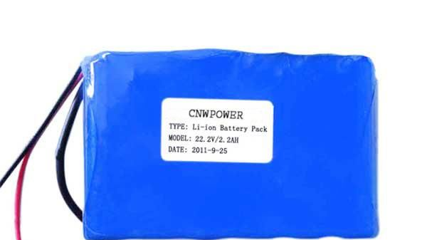 22.2V锂离子电池  2200mAh 6串锂电池组