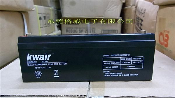 12V2.2AH免维护铅酸蓄电池