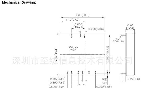 代理销售台湾直流直流模块电源40W系列输入12V24V48V输出1.5V5V