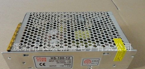 100W监控路由器DVD专用 开关稳压电源 不防水铝壳开关电源
